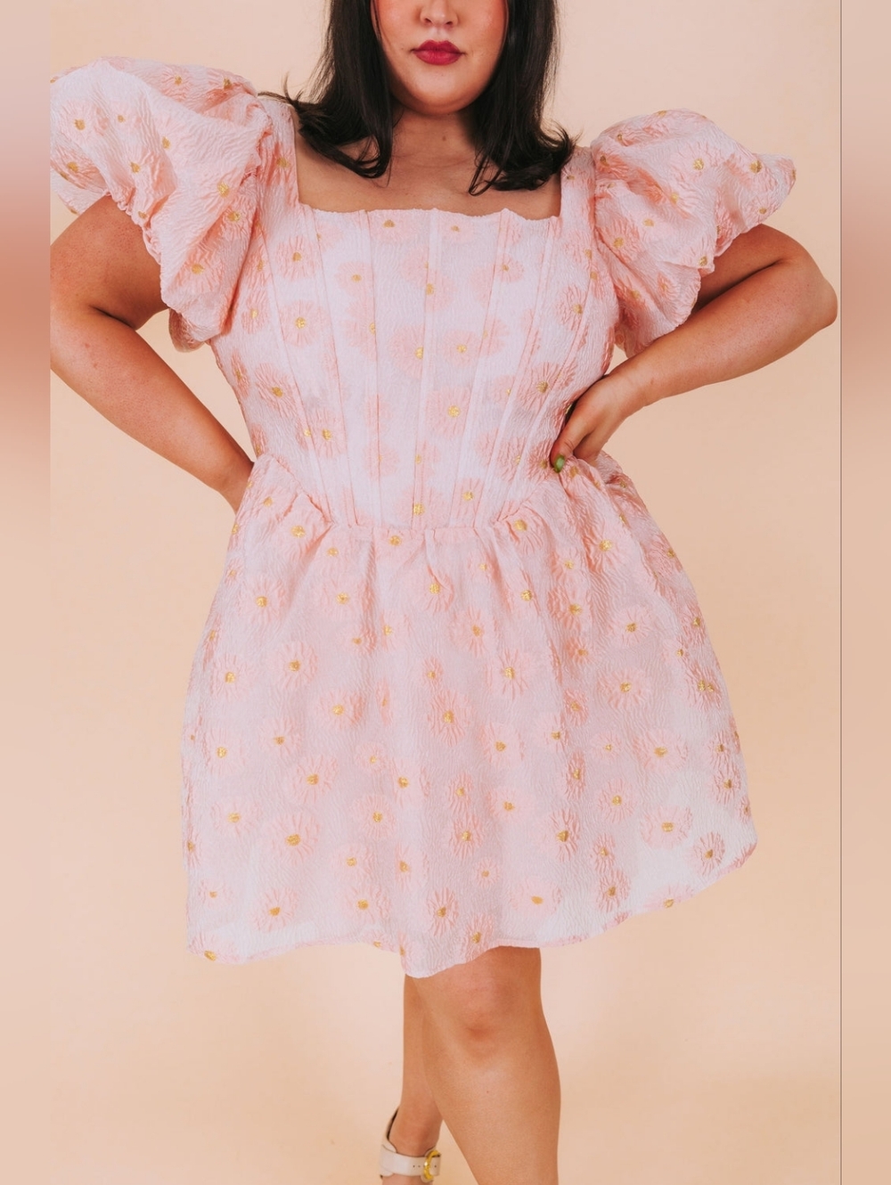 One Loved Babe Enchanted Garden Dress - Picture 2 of 9
